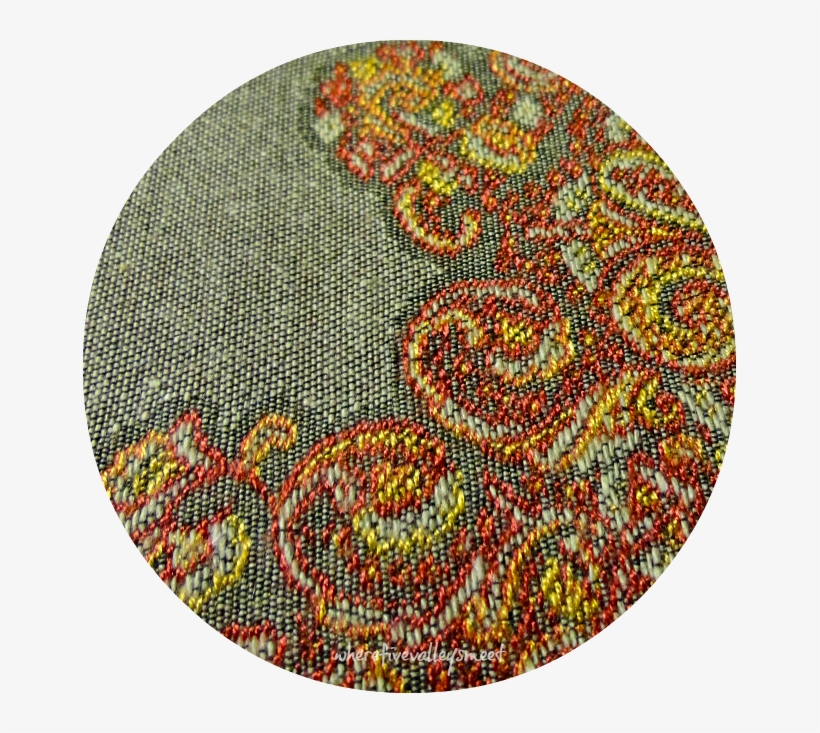 Paisley - Cross-stitch, transparent png #2249155