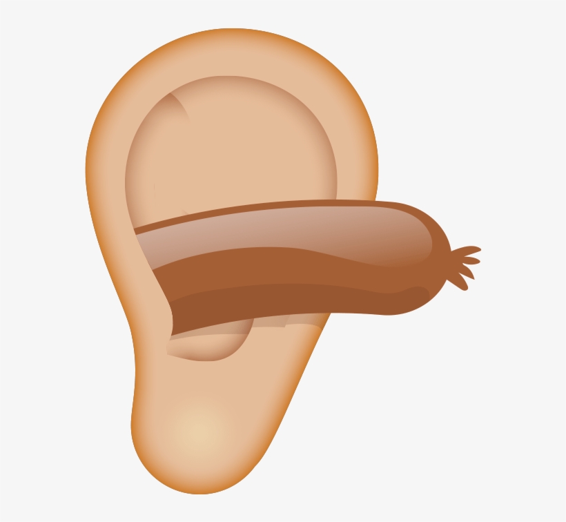 Sausage In Ear - Sausage In The Ear, transparent png #2249245