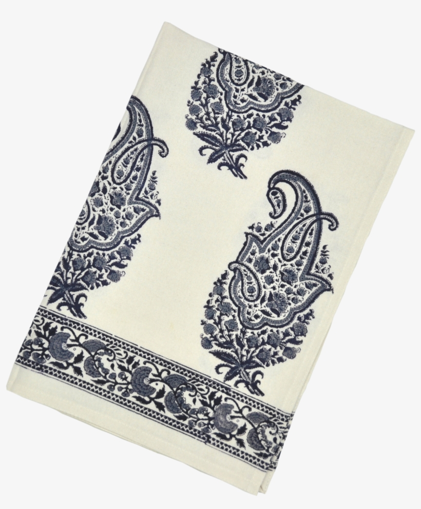 Kitchen Towel Paisley Black Copy - Kitchen, transparent png #2249362