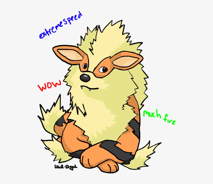 Arcanine Doge, transparent png #2249814