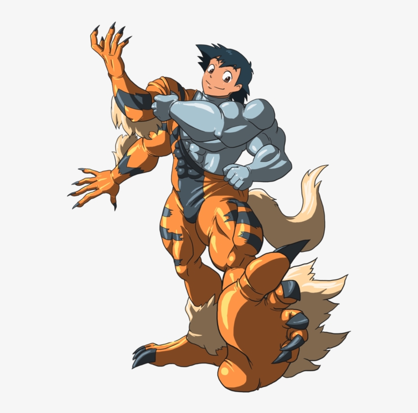 Machamp And Arcanine Suit 02 By Midorimushig-dab2vwn - Machamp And Arcanine Suit, transparent png #2249925