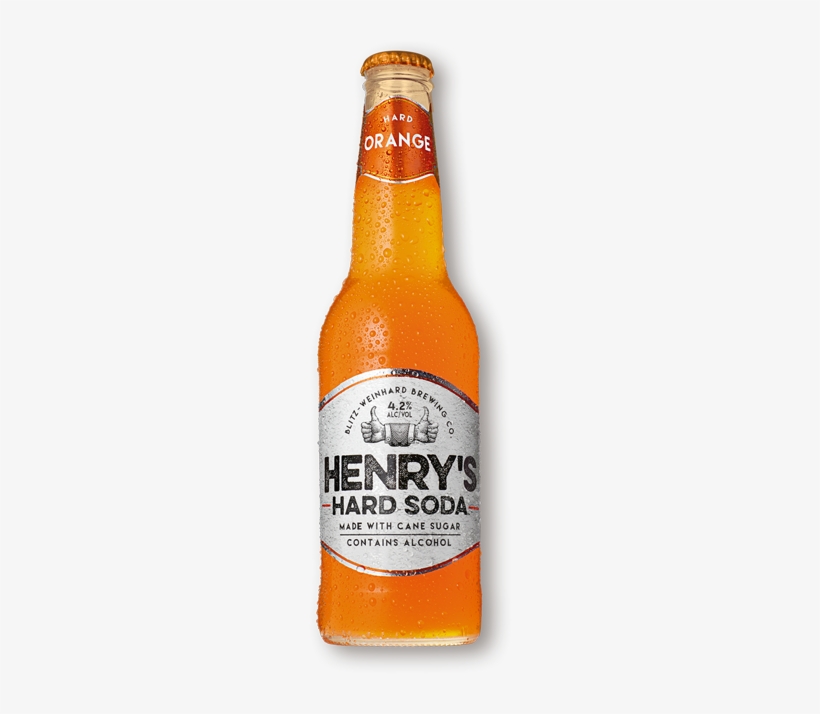 Orange Soda - Henry's Hard Soda, transparent png #2250447
