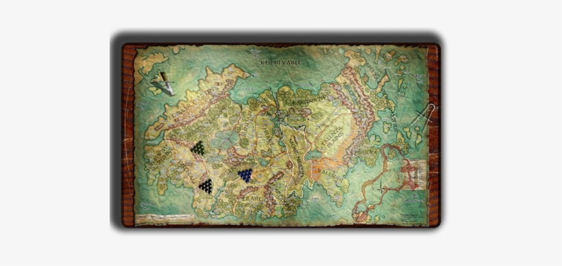 Lank Map Of World War - Dundjinni Table Map, transparent png #2250491