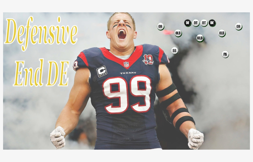 De Jj Watt Nfl - Alejandro Villanueva Us Army, transparent png #2250763