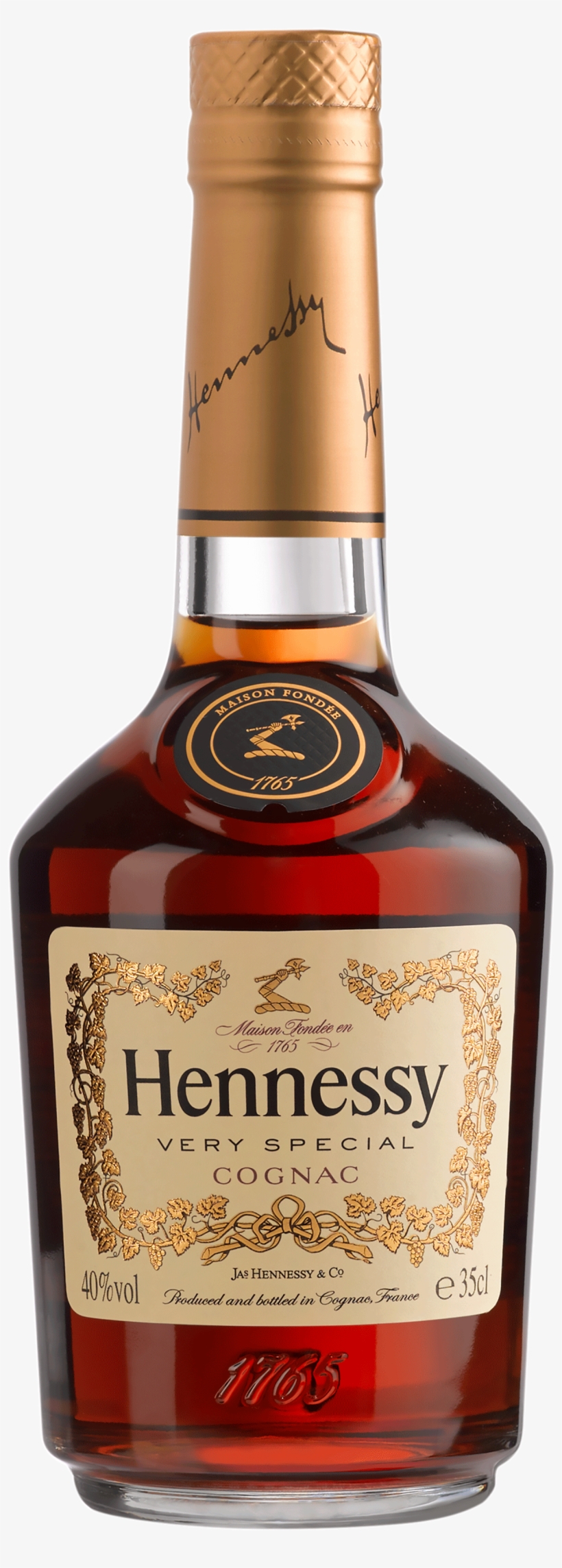 11+ Hennessy Bottle Drawing