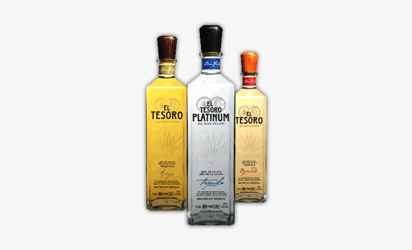 El Tesoro - Platinum Tequila (750ml), transparent png #2250933