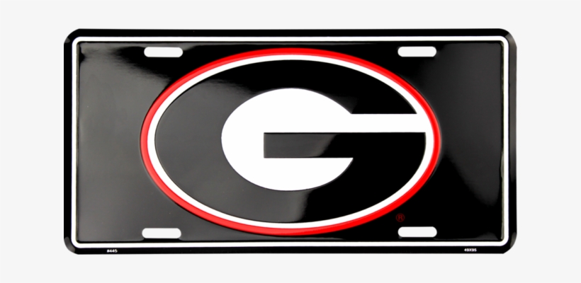 Georgia Bull Dogs Uga Bulldogs Black Football 6"x12" - Georgia Bulldogs, transparent png #2251357