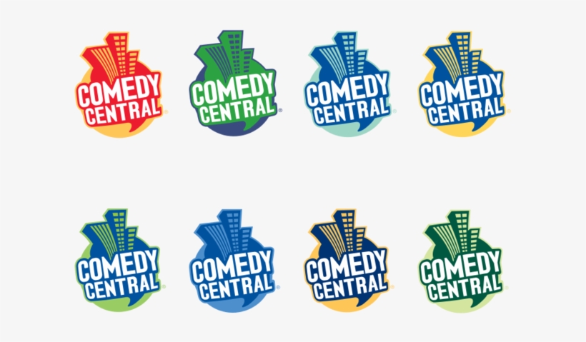 792px-comedy Central Two Color Logos - Comedy Central Color Logos, transparent png #2251474