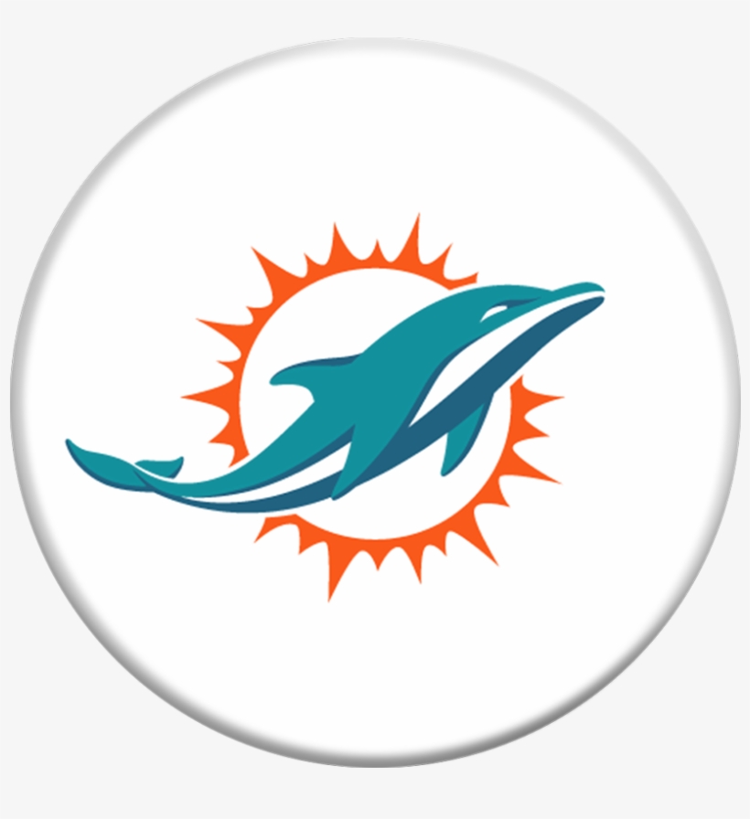 Miami Dolphins Helmet - Miami Dolphins Logo 2018, transparent png #2251596