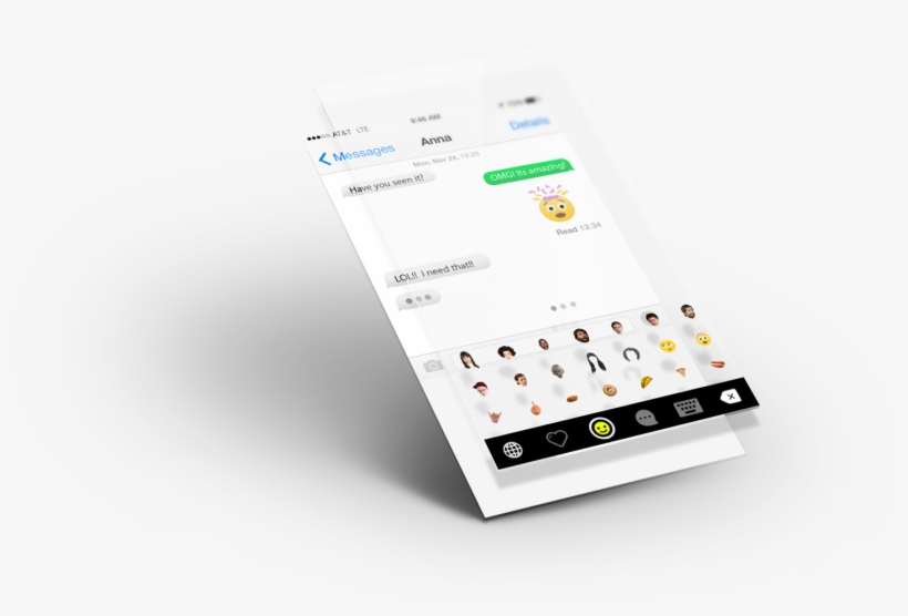 Click To Enlarge Broadcity Keyboard Emoji - Smartphone, transparent png #2251696