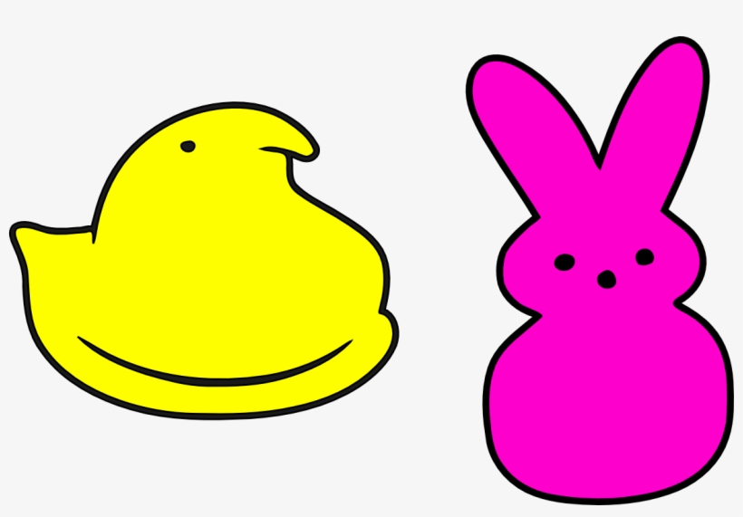 Vector Royalty Free Image Result For Peeps Chick Template - Peep Clipart, transparent png #2251720