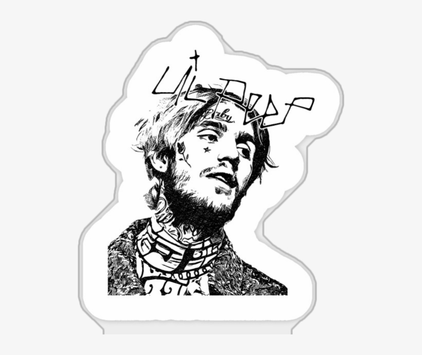 Lil Peep T Shirt, transparent png #2251793