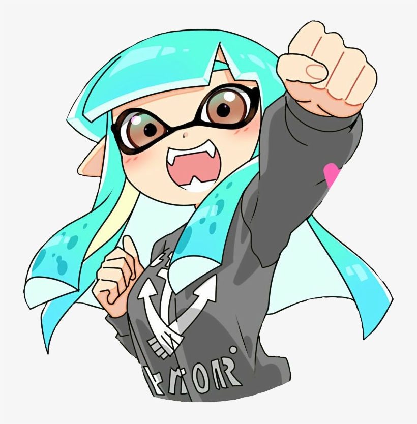 Splatoon Splatoon2 Splatoonart Squid - Splatoon, transparent png #2251866