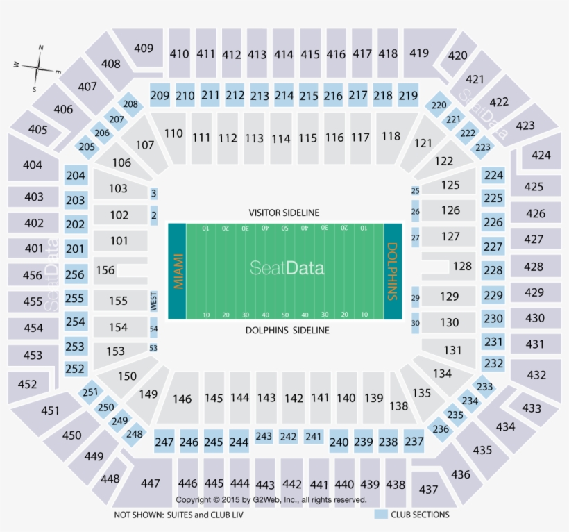 Click Section To See The View - Stadium, transparent png #2251885