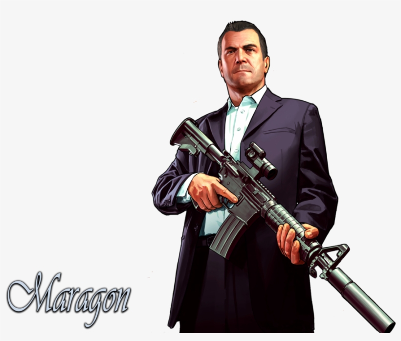 Gta 5 Png Images - Gta 5 Michael Cut Out, transparent png #2251909