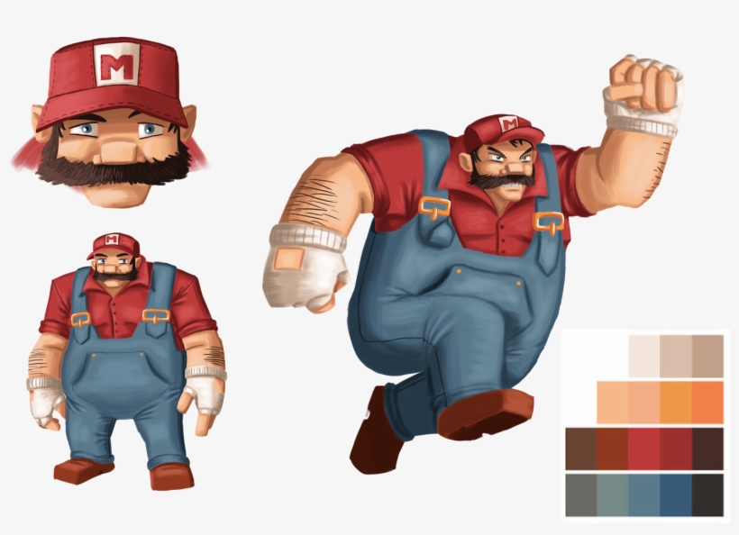 As You Can See, I Went For A Bulkier, Blockier Build - Cartoon, transparent png #2252492