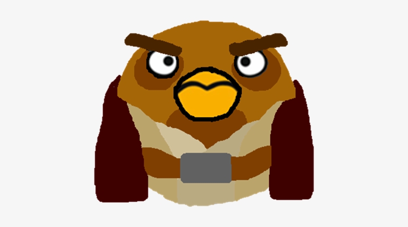 Mace Windu Front - Angry Birds Mace Windu, transparent png #2252518