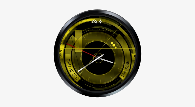 Hud Watch Face - Wall Clock, transparent png #2252572