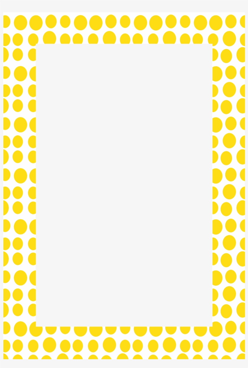 Frame Yellow Dots - Llama Llama Rhyming Activities, transparent png #2252720