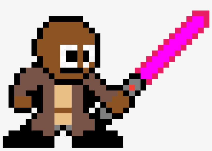 Mace Windu Pixel Art Luke Skywalker Free Transparent PNG Download