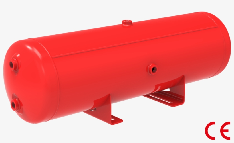 Steel Air Reservoir With Brackets 37 Litre Ø 246mm - Lufttank, transparent png #2253036