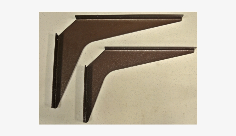 Brown Standard Brackets - Heavy Duty Countertop Brackets, transparent png #2253053