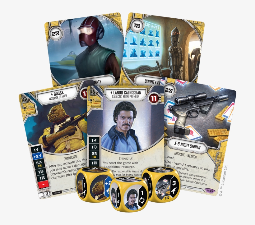 Swd07 Cardfan2 - Star Wars Destiny Empire At War Cards, transparent png #2253172