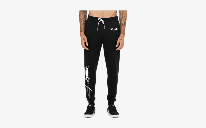 Switchblade Joggers In Black - Trousers, transparent png #2253191