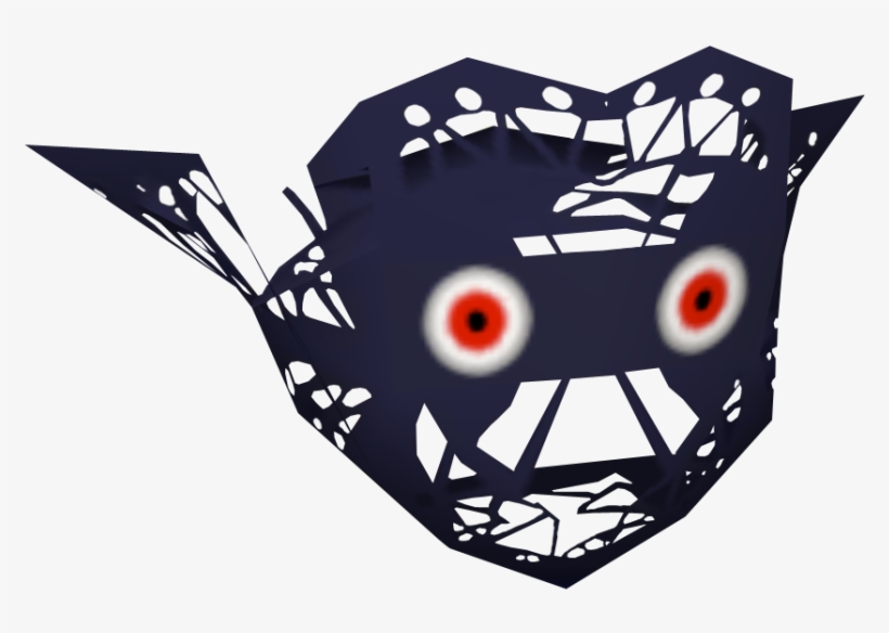 The All-night Mask Is A Mask Designed To Keep The Wearer - Zelda Majora's Mask Maske Der Nacht, transparent png #2253337