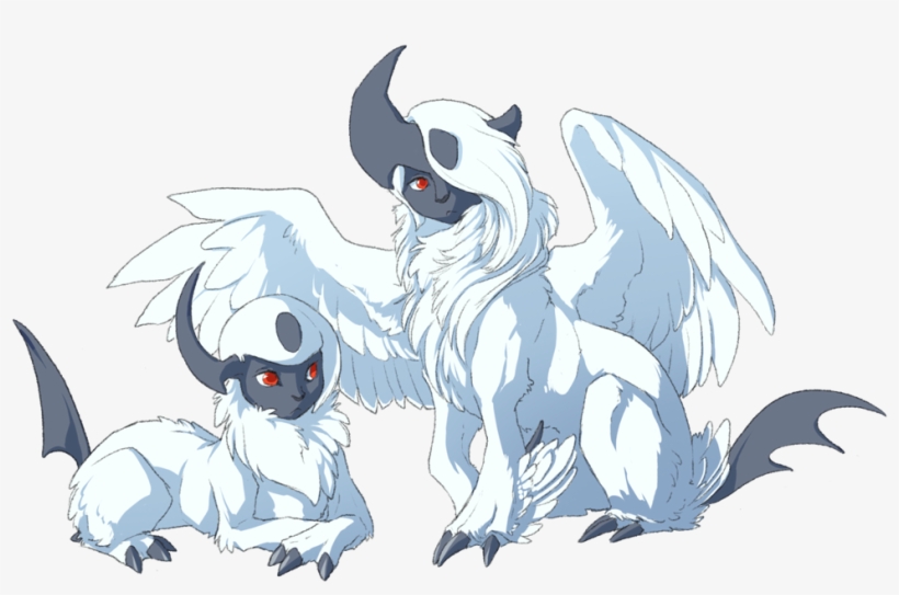 Fellow Absol Lover - Absol And Mega Absol, transparent png #2253508