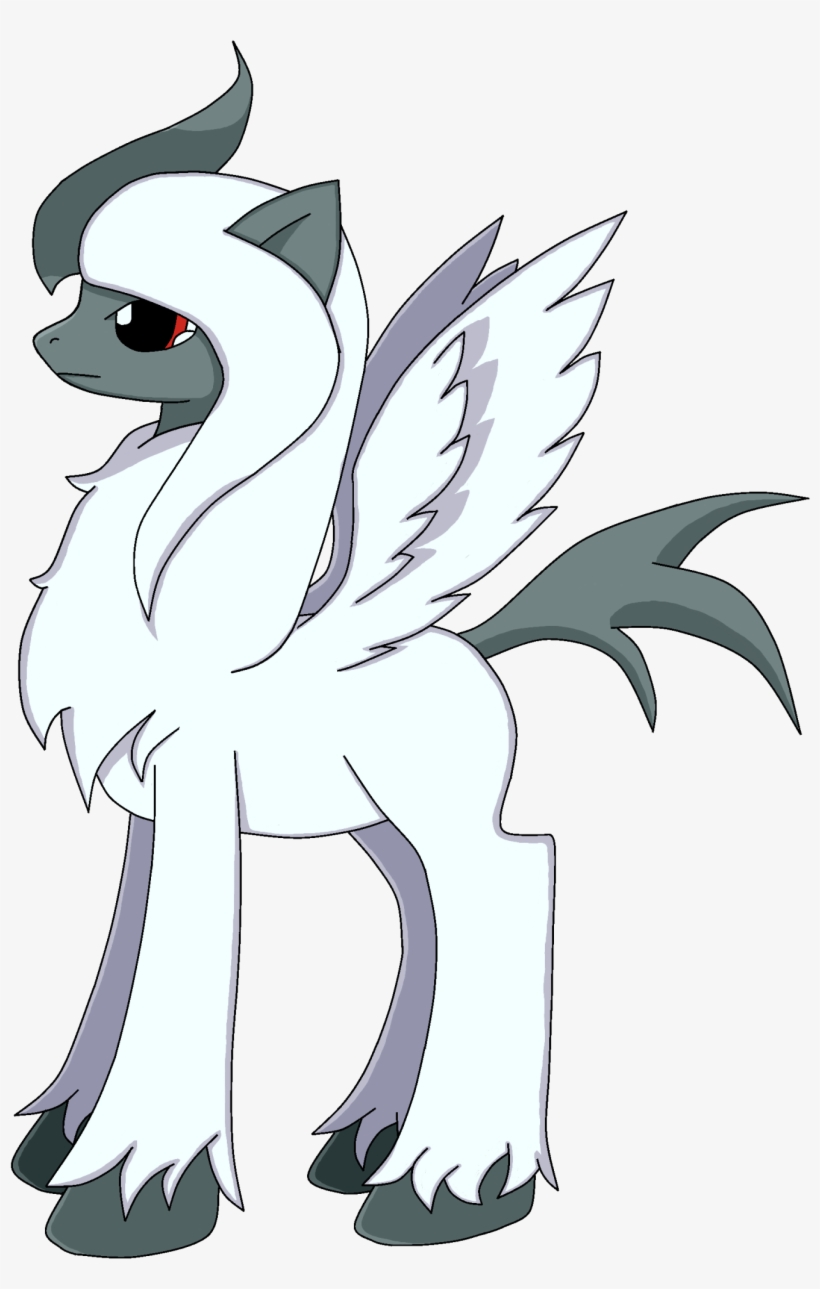 Mega Absol Pony - Absol As A Pony, transparent png #2253596
