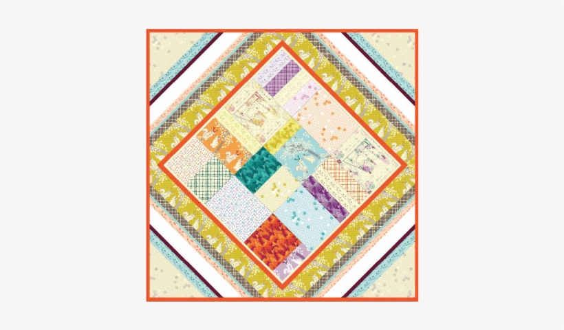Boho Quilt By Violet Craft - Quilt, transparent png #2254044