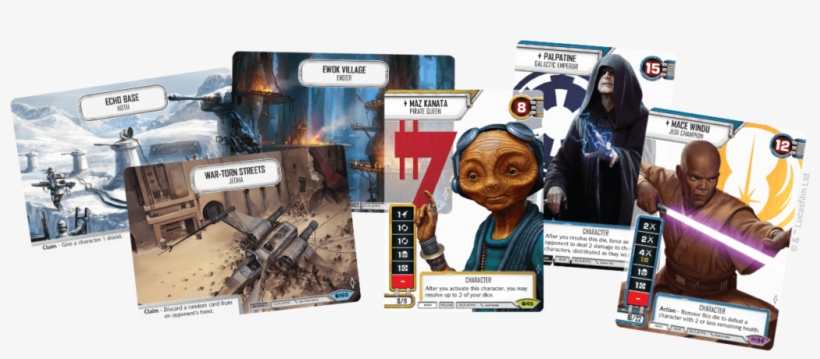 Every Galactic Qualifier Participant Will Receive An - Star Wars Destiny ( Uncommon ) Echo Base Card #166, transparent png #2254065