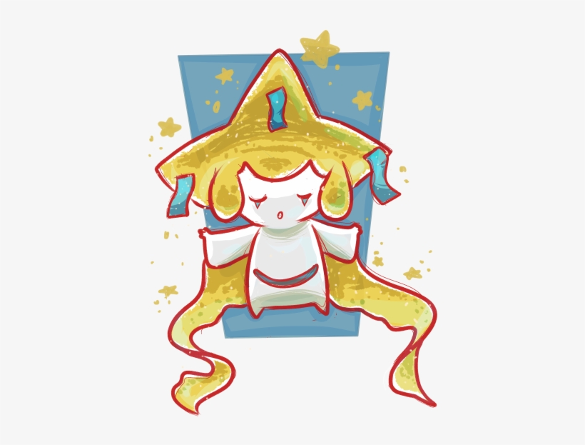 Art By Tikitik - Jirachi, transparent png #2254082
