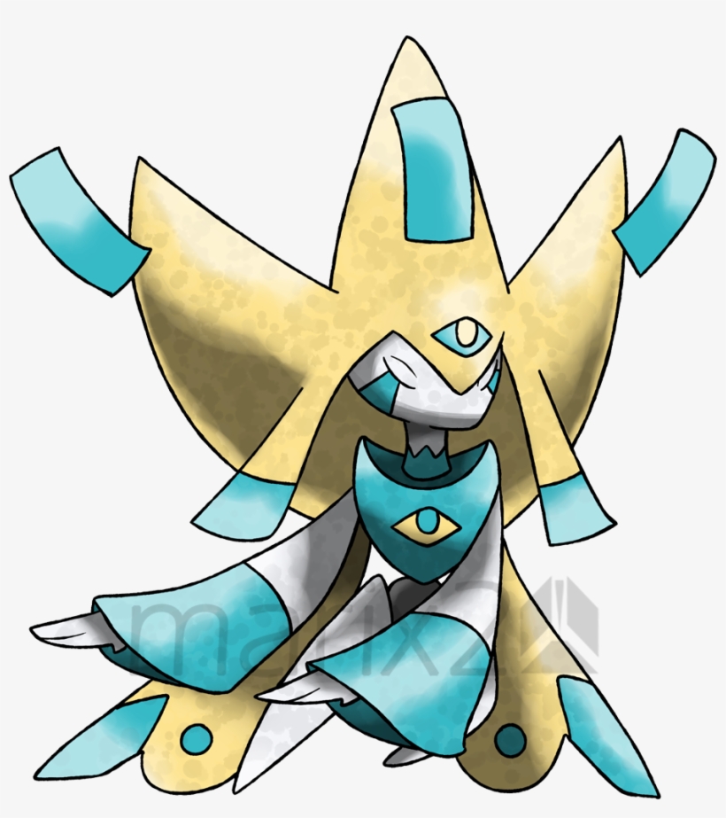 Mega Jirachi By Marix20 - Mega Jirachi, transparent png #2254107
