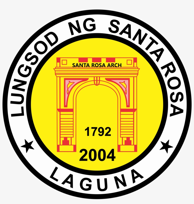 Seal Of Santa Rosa, Laguna - Santa Rosa City Logo, transparent png #2254611