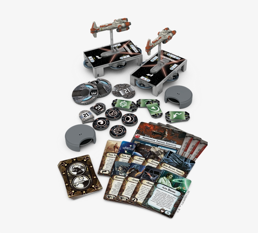 Swm27 Hammerhead - Star Wars Armada Hammerhead Corvettes Expansion, transparent png #2254812
