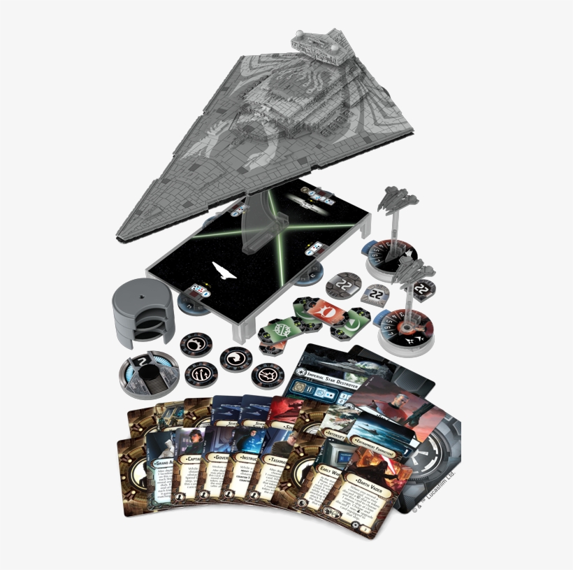 Swm29 Spread - Star Wars Armada Chimaera, transparent png #2254874