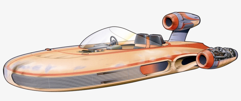 Speeder From Star Wars, transparent png #2255136