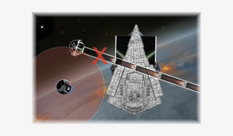 Star Wars Armada Range Ruler, transparent png #2255185
