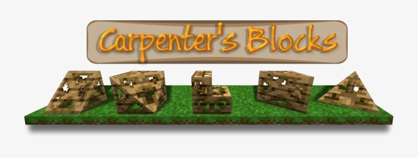 Serving You Since 2013, This Mod Is The Ultimate Builders - Minecraft Carpenter's Blocks, transparent png #2255259