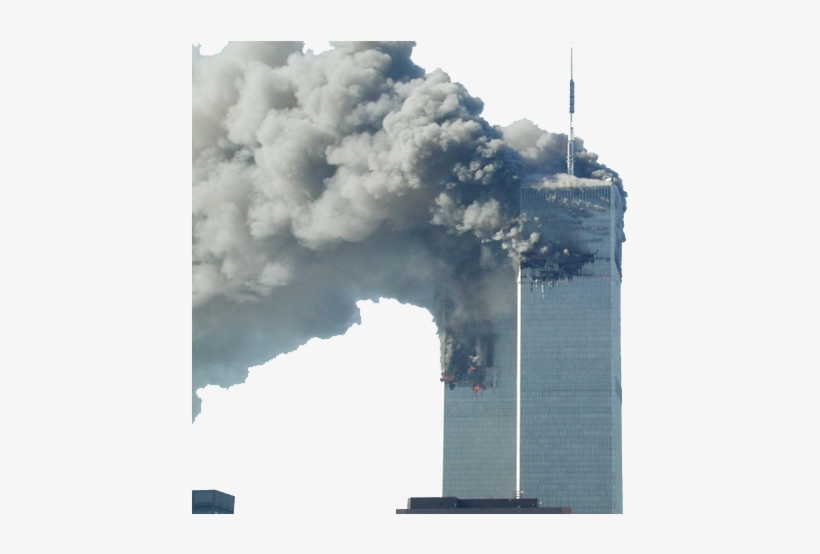 World Trade Center Burning - 9 11 Towers Smoking, transparent png #2255351