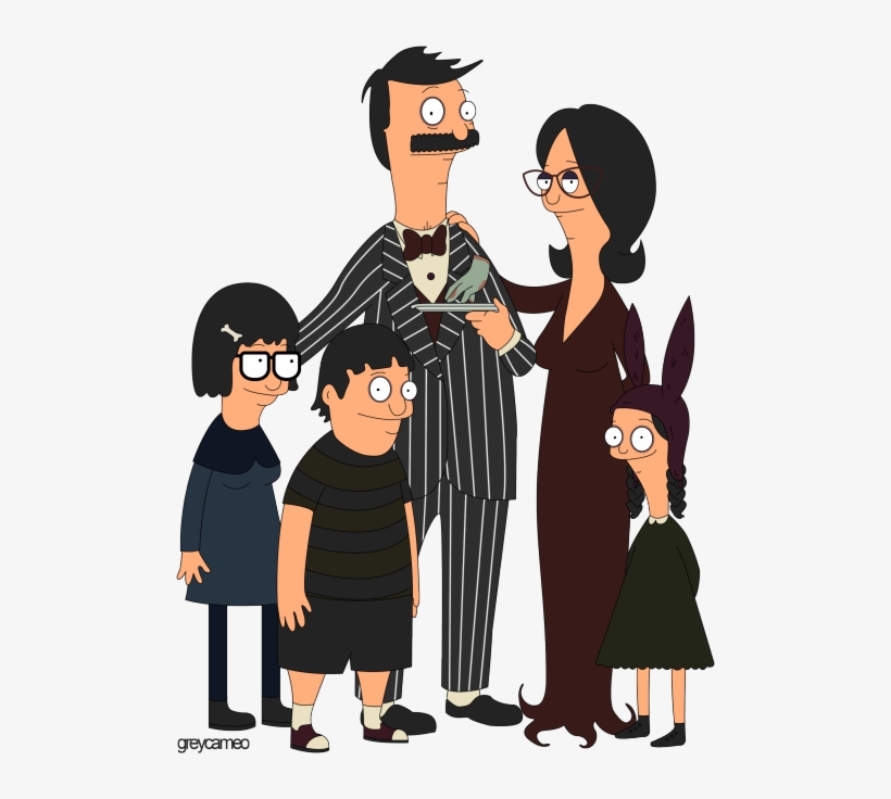 Guess Who Spent All Night Doing A Thing - Bobs Burgers Family, transparent png #2255766