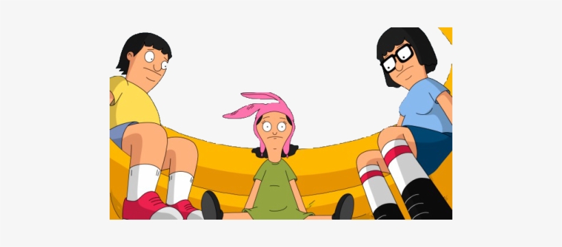 08/20/15 At - Bob's Burgers Louise Sitting, transparent png #2255927