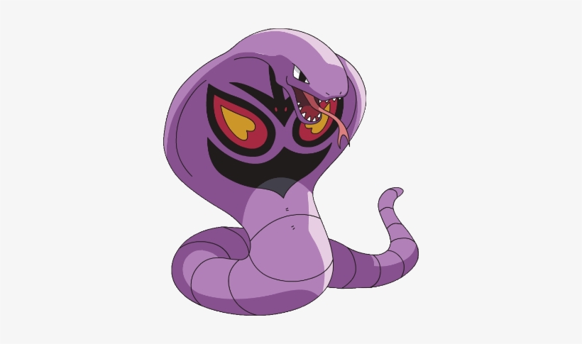 75kib, 360x405, Venom Snake - Pokemon Card Arbok Ex, transparent png #2255952