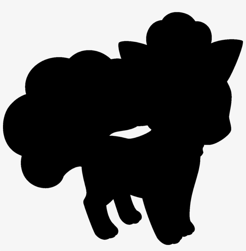 Liked Like Share - Vulpix Silhouette, transparent png #2256061