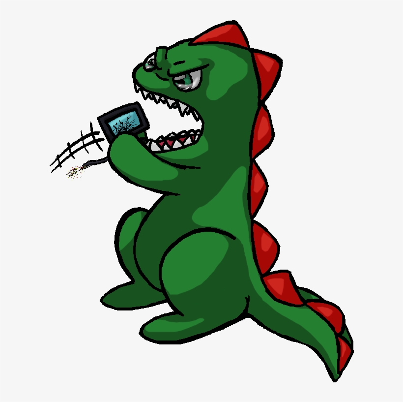 Computer Image Cartoons - Godzilla Clipart, transparent png #2256080