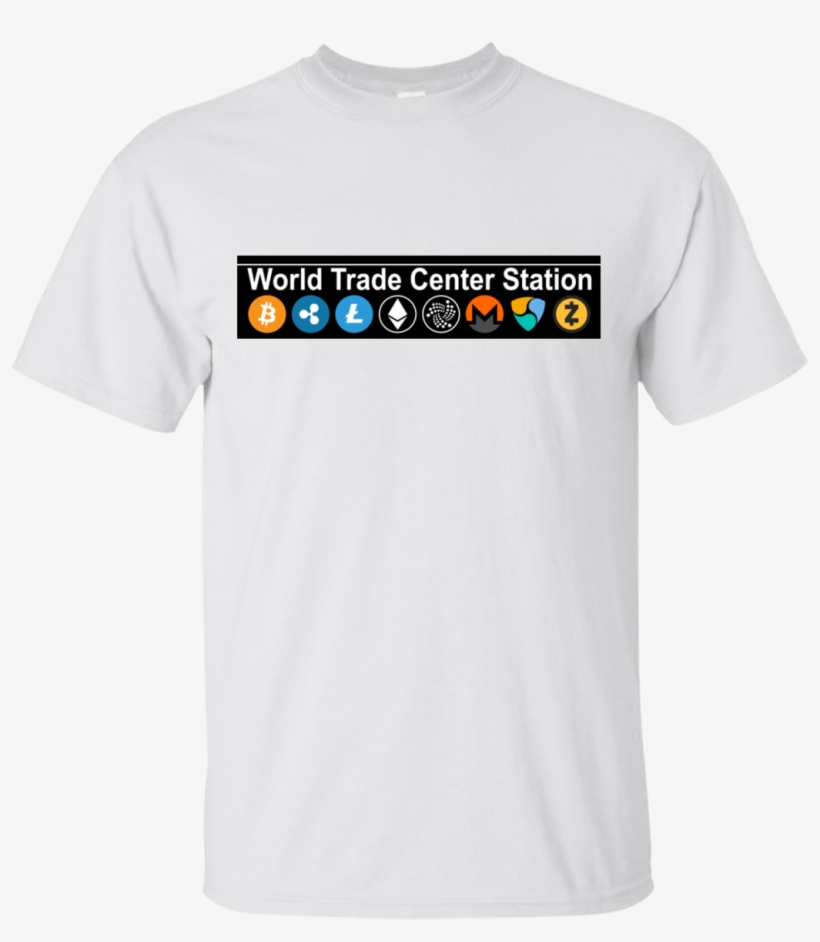 World Trade Center Station Crypto Tee - Active Shirt, transparent png #2256237