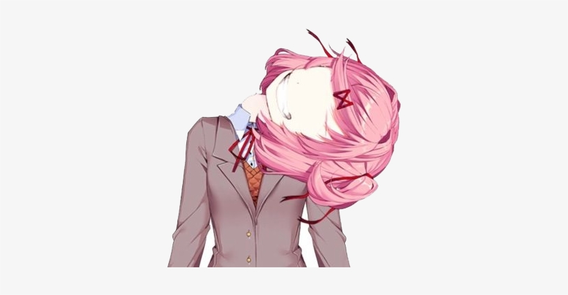 View Samegoogleiqdbsaucenao Snapped Neck Natsuki , - Doki Doki Literature Club Costumes, transparent png #2256341