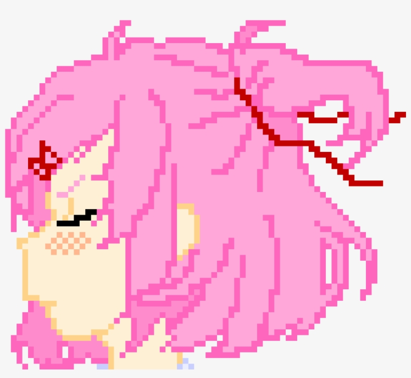 Natsuki Face - Doki Doki Literature Club Lewd, transparent png #2256467